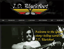 Tablet Screenshot of jdblackfoot.com